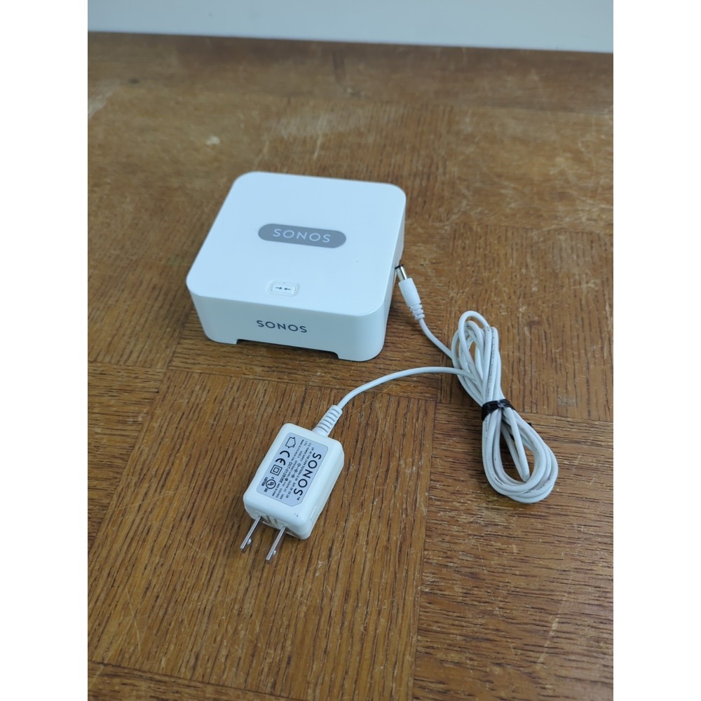 Sonos Bridge Wireless HiFi System White‎ With Power Cord & Ethernet Cord
